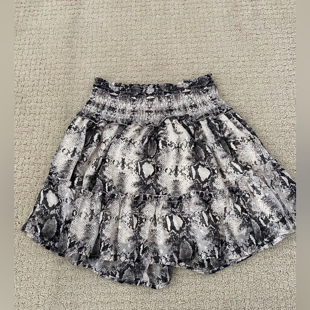 altard state skirt snakeskin print